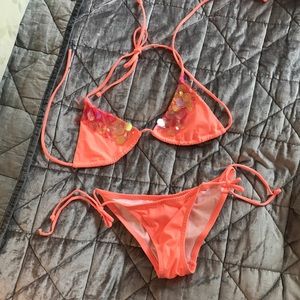 Victoria’s Secret Coral Swimsuit